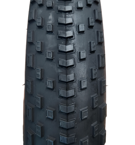 Tyre 24 x 4.0 Black, Fat Tyre Knobby - Quality Wanda Tyre product