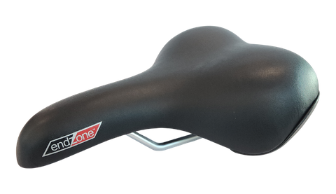 250 x 180mm Ladies Saddle - Vinyl Top, Dual Density Foam, Velo Endzone VL6090