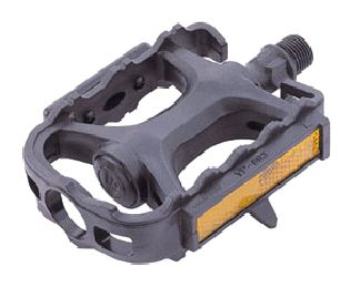 PEDALS  1/2" MTB, PP Body, BLACK