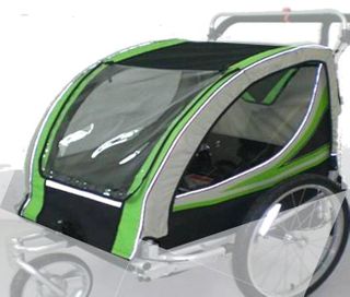 Replacement cover for Bicycle Trailer/Stroller,  Green (TRAILER 4524 ONLY!)