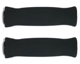 Grips H-D foam, 125mm, black with plugs