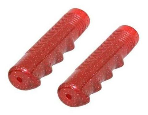 GRIPS LOWRIDER/Dragster GLITTER-RED  Length:120mm