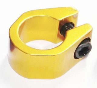 Seat clamp "Tuff Neck style" GOLD  -- (I.D. 25.4)