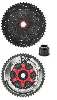 CASSETTE - 12 Speed Cassette, 10-50T, XD Driver Compatible, Black MZ91X, Quality Sunrace cassette