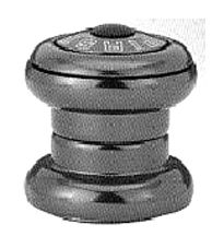 AHEAD SET ALLOY 1.1/8 Threadless, ball retainer type, black, 28.6 x 34 x 30mm x 30mm