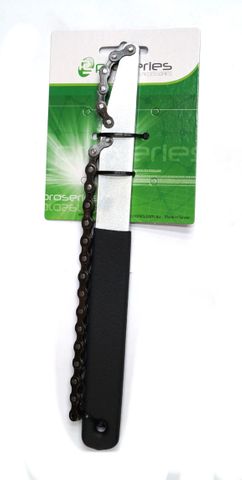 Freewheel Remover, Chain Whip, 1/2  x 1/8  , black grip