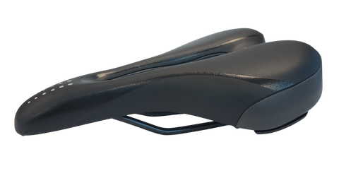 Saddle Ergonomic with Cut-Out, size 270*170mm, Black 'Tour-series'