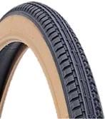 TYRE  24 x 1.3/8 BLACK with GUM WALL (37-540)