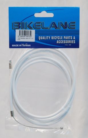GEAR/DERAILLEUR  CABLE  inner/outer 70" x 75" WHITE
