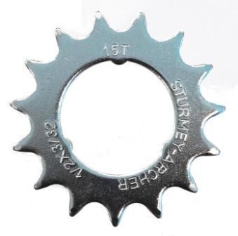 Cog 3-Spline. 15T, Sturmey Archer, CP, FLAT type, Coaster sprocket (I.D - 35mm)