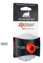 CAP - Polar Zipstream Cap, replacement lid, one way valve, also full lock position