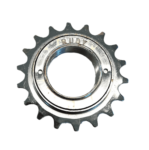 3/32" x 18T Freewheel - Quick Release, EZ-OFF 8, Chrome Plated, Ruby Brand