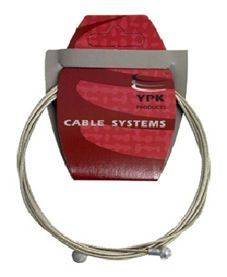 BRAKE INNER WIRE - Slick-Stainless Steel, w/both nipples for brake, 1.6 x 1700mm