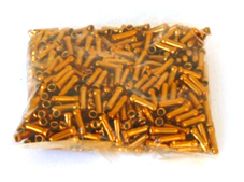 CABLE END - Inner Wire End Cap, 2.3mm Inside Dia, GOLD (Bag of 500)