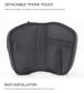 SAHOO Top Bar Double Bag with Removable Phone Holder (19 x 12 x 4cm each side) (1.5L)