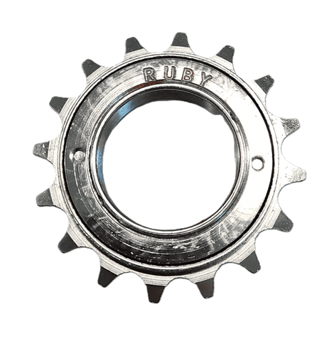 3/32" x 16T Freewheel - Quick Release, EZ-OFF 8, Chrome Plated, Ruby Brand