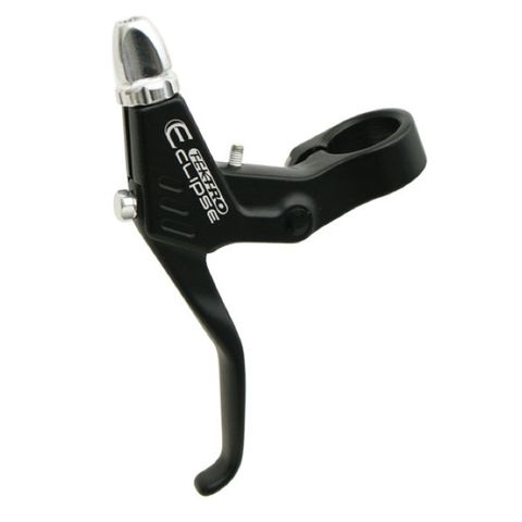 TEKTRO V-BRAKE - V-Brake Lever Set. Adjustable Leverage - suits Canti, Vee & Disc,  Rapidfire gear shifter compatible, 2 finger, Black,  Quality Tektro