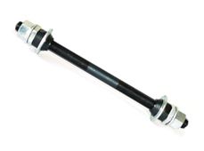 AXLE - Rear BMX, Cr-Mo, 3/8" x 26T x 165mm, with Cone & Nut