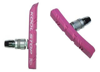BRAKE PADS - KOOL STOP BMX PINK THREADED  KSBMXPK