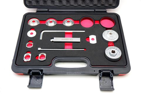 Tools B.B Replacement Set. CEMA. To remove and install all types of pressfit bottom brackets. Suits - BB30 , BB90/95, PF30, BB86/92, BB386 etc.