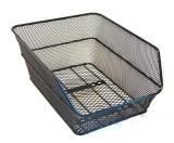 BASKET - Rear, Wire Narrow Mesh, Black, 38cm x 30cm x 17cm