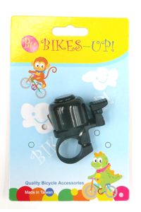 BELL - Alloy, Flick Bell, Bikes Up, Small, Black, Fits 25.4mm BB