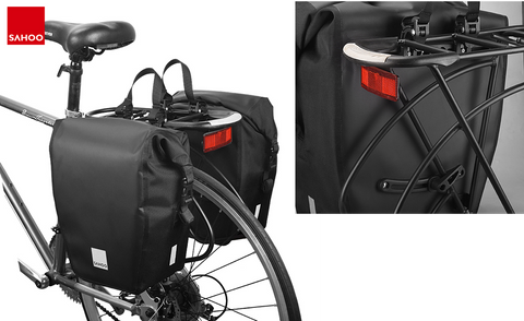 PANNIER BAGS -  Sahoo, 20L. 40 x 32.8 x 16.5cm. Sold as pair - Waterproof Design