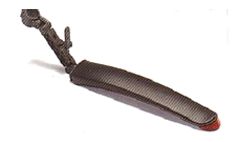 MUDGUARD  24-29ER, Rear for seat post, angle adjustable, BLACK