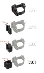 Extension 28mm - Clamp For Front Deraileur 34.9mm (Item 2298) M6 x 40 bolt