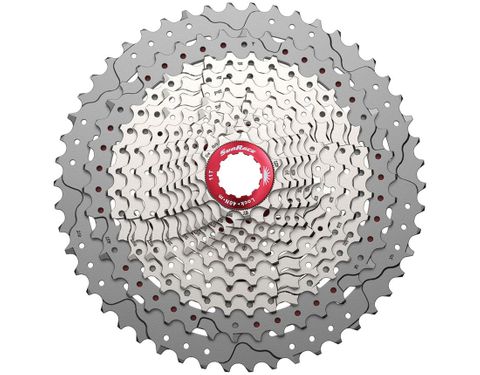 CASSETTE - 12 Speed, 11-50T, metallic silver - Compatible HG Shimano standard splined freehub body or Sram road type freehub which share the same spline set up, SRAM XD driver hub is NOT compatible;