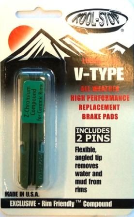 BRAKE PADS - KOOL STOP  V INSERTS CERAMIC  KSLPVBC