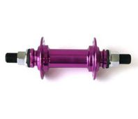 HUB  Front, Nutted, Sealed, BMX, 36 Hole, 14mm Axle, 100mm OLD, Alloy  PURPLE