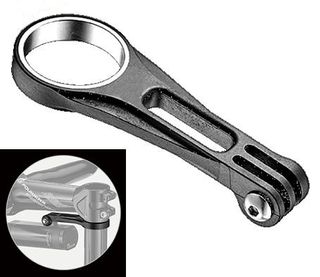 GoPro adaptor,  Replaces 8mm spacer  for 1 1/8" , L 70mm