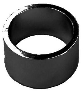 SPACER  Alloy, 1 1/8 headset 25mm black