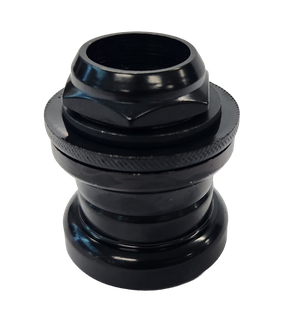 Head Set 1" Threaded for BMX, Steel, BLACK  (21.1 ID, 32.5 OD, 27.0 Crown Race)