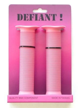 Grips 147mm PINK, Kratton rubber, open end with plugs