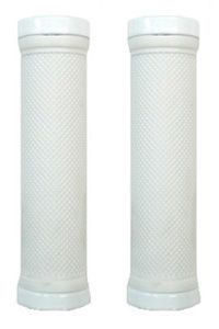 GRIPS  Lock-On, Dual Clamp, 130mm, with Plug, WHITE with White Rings