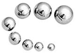 BALL BEARINGS - Stainless Steel, 1/4", Pack of 144 (1 Gross)