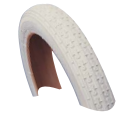 TYRE  12.1/2 x 2.1/4 WHITE Smooth, City/Scooter/Pram Tread (54-203)