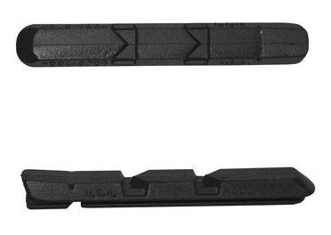 BRAKE PADS - KOOL STOP  V BRAKE INSERT BLACK   KSLPVB