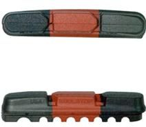 BRAKE PADS - KOOL STOP  DURA 2 INSERT  TRIPLE COMPOUND KS-DR2TR