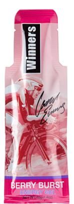 Winners Energy Gel, BERRY BURST (Box of 15 Individual Gels)