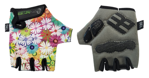A NEW ITEM - Daisies KIDS GLOVES  -  PRO SERIES, Amara Palm, Lycra Towel GEL Padding, S