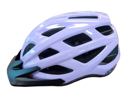 A NEW ITEM - CHASER HELMET - GLOSSY LAVENDER, Australia Standards Approved - MEDIUM / LARGE  (58-62cm)