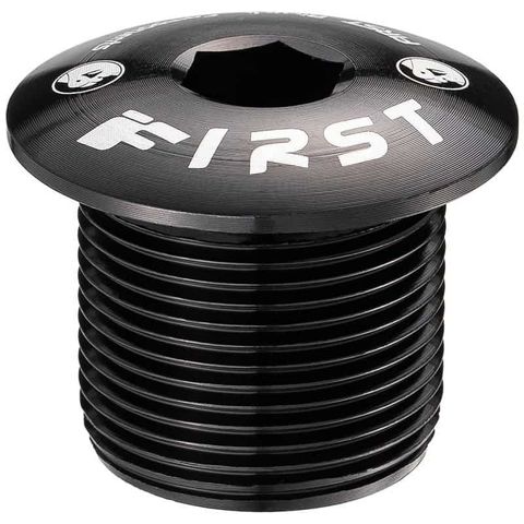 Top cap/Tension Adjuster, for M25 BMX Fork, L 27.2mm, anodised black