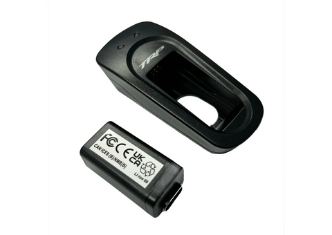 `A NEW ITEM - TRP Battery & Charger - TRP VISTAR rear derailleur, Mod. EC-E7000E, black, battery charger, w/BT-E7000 battery