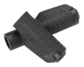 `A NEW ITEM - GRIPS  -  Lock-On Grips, recycled PP/TPR, ID: 22.2 x OD: 33mm x L: 133.2mm + 93mm, black
