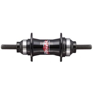 Hub Flip Flop Nutted Black 36H Sealed Bearing, 3/8" Nutted Axle.