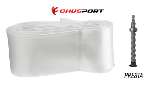 `A NEW ITEM - TUBE 29 x 1.95-2.40 - TPU INNER TUBE - Brass FV valve, L: 60mm