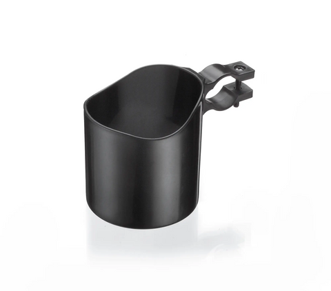 `A NEW ITEM - BIDON CAGE - Cup holder, PR material, fit 19-22.2mm h/bar, black, fits soft drink cans!